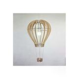 Hü Ma Tasarım Ve Aksesuarçocuk Genç Odası Için Doğal Ahşap Mdf 3D Puzzle Lazer Kesim Uçan Balon Avize