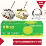 Huagong Ssuo 1.55V SR626SW/377 AG4 LR66 Gümüş Oksit Alkalin Kol Saati Pili 3 Yıl Kullanım Ömrü - 10'lu