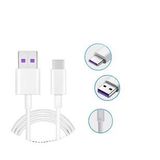 Huaweı 5a Usb 3.1 Tip C 1 Metre Yüksek Hızlı Şarj Kablosu Data Tip M