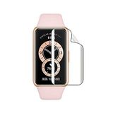 Huawei Band 6 ile uyumlu Full Ekran Nano Saat Koruyucu Narr TPU Renksiz