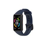 Huawei Band 6 Tam Uyumlu Silikon Kordon Lacivert