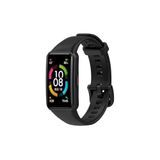 Huawei Band 6 Tam Uyumlu Silikon Kordon Siyah