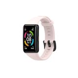 Huawei Band 6 Tam Uyumlu Silikon Kordon Toz Pembe