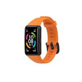 Huawei Band 6 Tam Uyumlu Silikon Kordon Turuncu