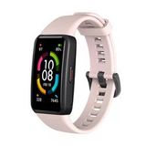 Huawei Band 6 Uyumlu Krd-47 Silikon Kordon - Pembe Açık
