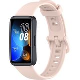 Huawei Band 8/9/10 Uyumlu Yumuşak Jel Silikon Kordon - Sakura Pembe