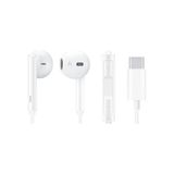 Huawei Earpods Usb-C Kablolu Kulak Içi Kulaklık Apple iPhone 15- 15 Pro - 15 Pro Max -16-16 Pro - 16 Pro Uyumlu - Beyaz