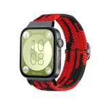 Huawei Fit 4 Kordon (Saat Değildir) - Kırmızı-Siyah