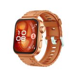 Huawei Fit 4 Nova Silikon Kordon - Turuncu