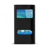 Huawei Gt3 Gizli Miknatisli Pencereli Magnum Kilif Siyah