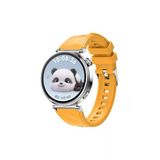 Huawei Gt4 41Mm Heptekiletişim Krd-129 18Mm Silikon Kordon Strap Kayış-Sarı