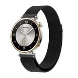 Huawei Gt4 41Mm Uyumlu Krd-01 18Mm Metal Hasır Kordon - Siyah