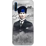 Huawei Honor 20 Lite Uyumlu Atatürk Portresi Desenli Silikon Kılıf