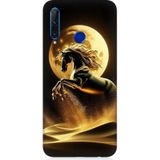 Huawei Honor 20 Lite Uyumlu Ay Kadını Desenli Silikon Kılıf