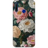 Huawei Honor 20 Lite Uyumlu Çiçek Deseni Desenli Silikon Kılıf
