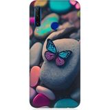 Huawei Honor 20 Lite Uyumlu Renkli Taş Desenli Silikon Kılıf