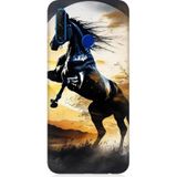 Huawei Honor 20 Lite Uyumlu Şaha Kalkmış At Desenli Silikon Kılıf