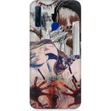 Huawei Honor 20 Lite Uyumlu Soyut Kadın Desenli Silikon Kılıf