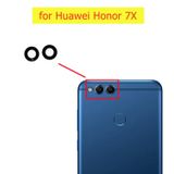 Huawei Honor 7X Arka Kamera Camı Lensi (Çıtasız Cam)