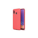 Huawei Honor 8C Kılıf Niss Deri Görünümlü Silikon Kapak + Ekran Koruma 4020