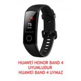 Huawei Honor Band 4 Uyumlu Kordon SİYAH