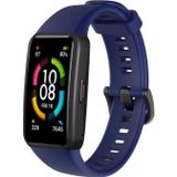 Huawei Honor Band 6 Lacivert Yumuşak Silikon Kordon Kayış