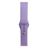 Huawei Honor Magic 2 46mm Band Serisi 22mm Klasik Kordon Silikon Strap Kayış-lila