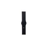 Huawei Honor Magic 2 46mm Band Serisi 22mm Klasik Kordon Silikon Strap Kayış-Siyah
