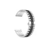 Huawei Honor Magic 2 46Mm Krd-36 22Mm Metal Heptekiletişim Kordon-Gümüş-Siyah