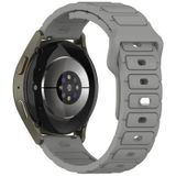 Huawei Honor Magic 2 46Mm Uyumlu Krd-132 22Mm Silikon Kordon Strap Kayış - Gri
