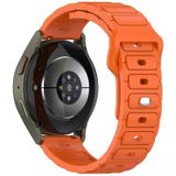 Huawei Honor Magic 2 46Mm Uyumlu Krd-132 22Mm Silikon Kordon Strap Kayış - Turuncu