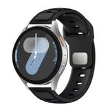 Huawei Honor Magic 2 46Mm Uyumlu Krd-135 22Mm Silikon Kordon Strap Kayış - Siyah