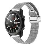 Huawei Honor Magic 2 46Mm Uyumlu Krd-85 22Mm Metal Kordon - Gümüş