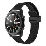 Huawei Honor Magic 2 46Mm Uyumlu Krd-85 22Mm Metal Kordon - Siyah