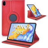 Huawei Honor Pad X9 11.5' Aden Dönebilen Standlı Kılıf-Kırmızı
