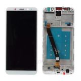 Huawei Mate 10 Lite Çıtalı Lcd Dokunmatik Ekran Rne-L21 L01 Beyaz