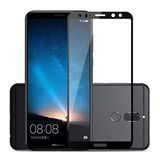 Huawei Mate 10 Lite ile uyumlu Temperli Cam Full Ekran Koruyucu KKD Siyah