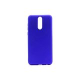 Huawei Mate 10 Lite Kılıf Esnek ve Soft Silikon Kapak Lupsy Kapak - Midnight Blue