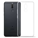 Huawei Mate 10 Lite Kılıf Kamera Korumalı Silikon Şeffaf Arka Kapak