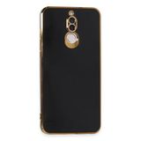 Huawei Mate 10 Lite Kılıf Volet Silikon - Siyah