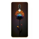 Huawei Mate 10 Lite Uyumlu Büyülü Çiçek Baskılı Silikon Kılıf
