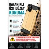 Huawei Mate 10 Lite Uyumlu Çift Katman Koruyucu Crash Military Tank Kılıf