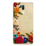 Huawei Mate 10 Lite Uyumlu İşlemeli İğne Oyası Baskılı Silikon Kılıf