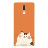 Huawei Mate 10 Lite Uyumlu Kedi Baskılı Silikon Kılıf