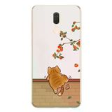 Huawei Mate 10 Lite Uyumlu Kedi Tırmanıyor Baskılı Silikon Kılıf
