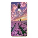 Huawei Mate 10 Lite Uyumlu Lale Bahçesi Baskılı Silikon Kılıf