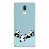 Huawei Mate 10 Lite Uyumlu Panda Ailesi Baskılı Silikon Kılıf