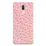 Huawei Mate 10 Lite Uyumlu Pembe Balıklar Baskılı Silikon Kılıf
