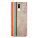Huawei Mate 10 Lite Uyumlu Retro Gökkuşağı Baskılı Silikon Kılıf
