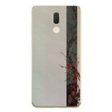 Huawei Mate 10 Lite Uyumlu Sade Sonbahar Sarmaşık Baskılı Silikon Kılıf
